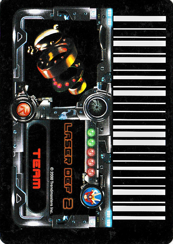 Rumble Robots Red Laser Def 2 diamond series