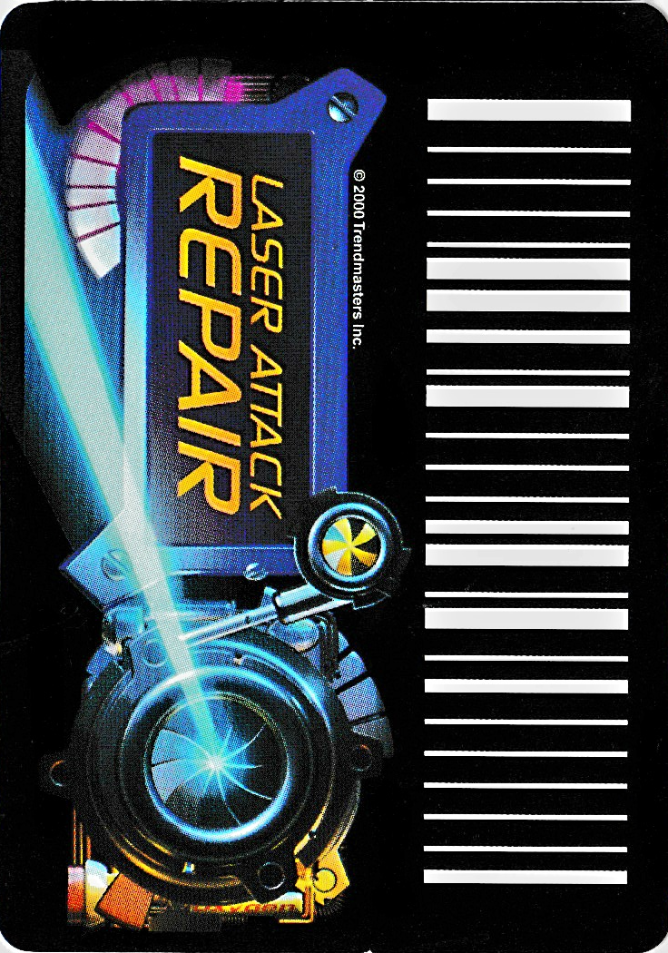 Laser Attack Repair RUmble Robots Diamond Series Card