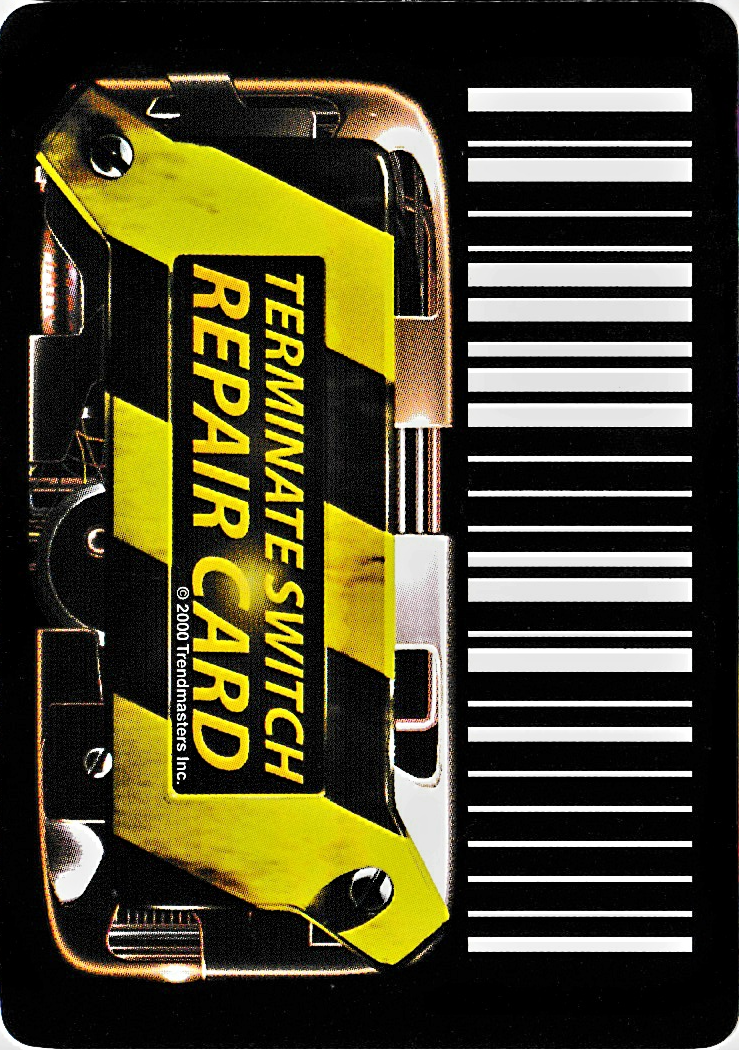 Terminate Switch Repair RUmble Robots Diamond Series Card
