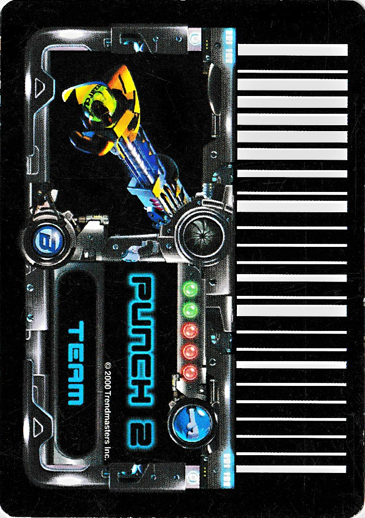 Rumble Robots Blue Punch 2 diamond series