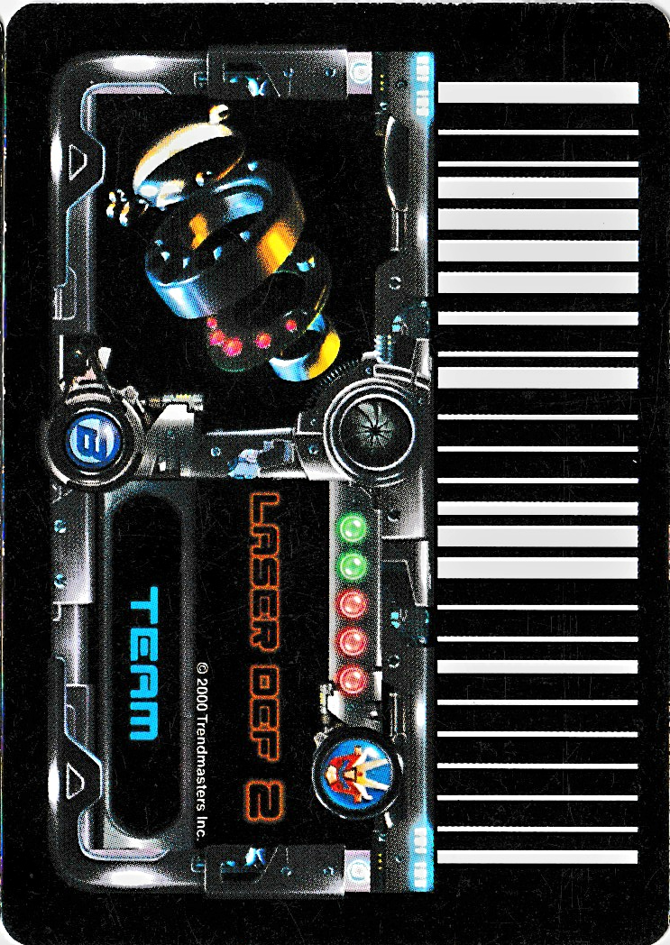 Rumble Robots Blue Laser Def 2 diamond series