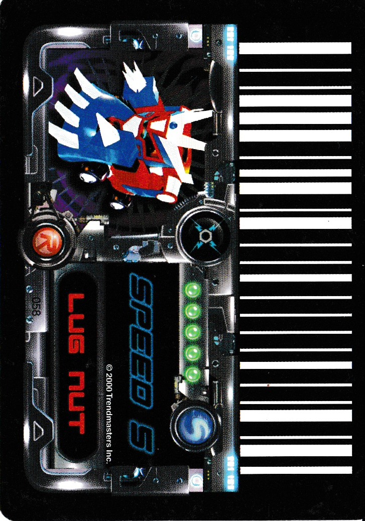 Lugnut Speed 5 diamond series rumble robots