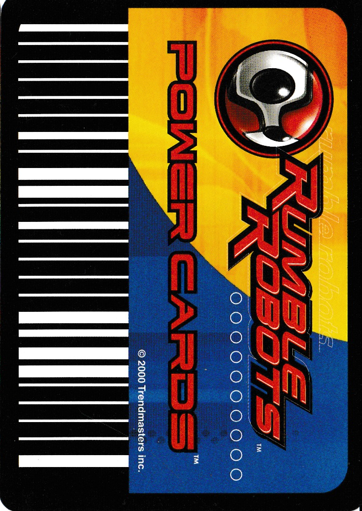 Rumble Robots Blue Upgrade 1 base series card