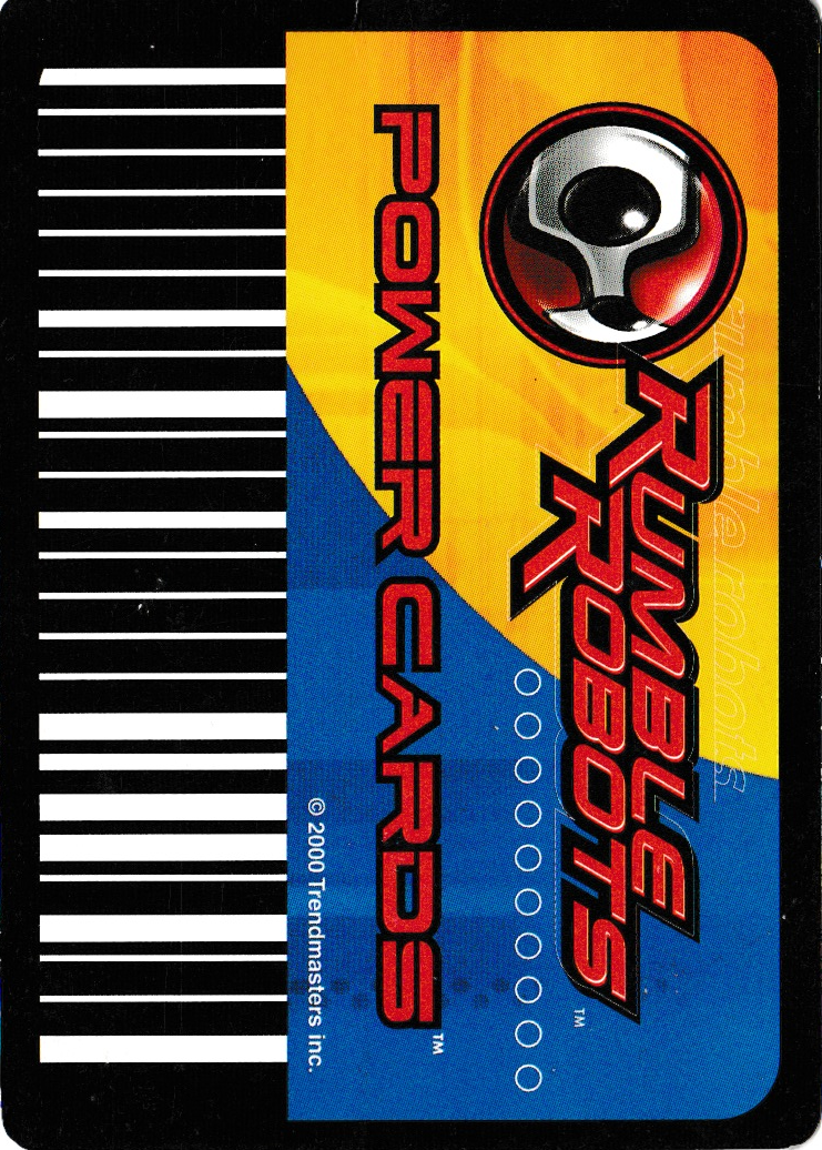 Rumble Robots Blue Upgrade 1 base series card