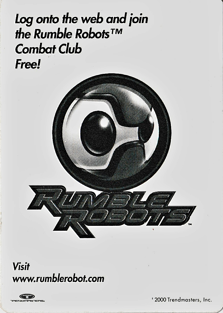 rumble robots tcg base series 6