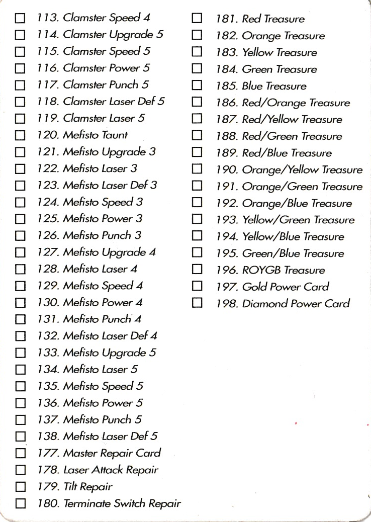 rumble robots tcg base series 6
